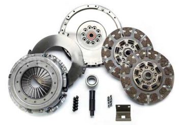 South Bend Clutch Multi-Friction Dual Disc Clutch Kit 550HP 750FT LB With Flywheel